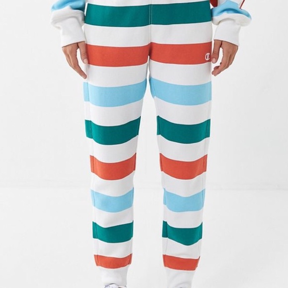 Champion Pants - Striped Champion Joggers